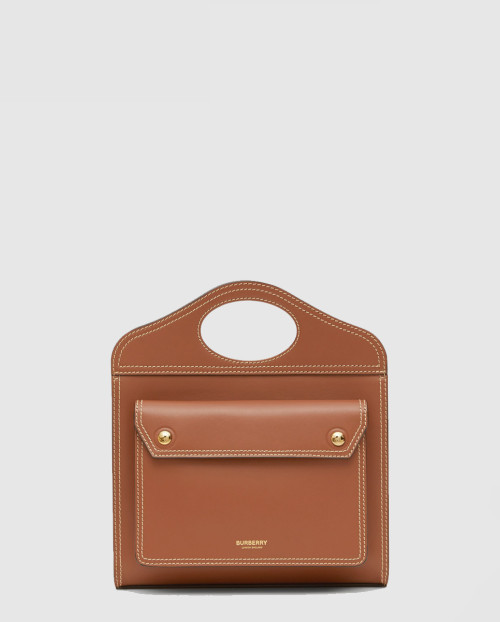 [BURBERRY-버버리]톱스티치 포켓백 미니 80147761