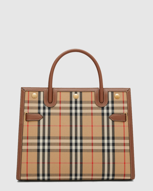 [BURBERRY-버버리]빈티지 체크 타이틀백 스몰 80252741