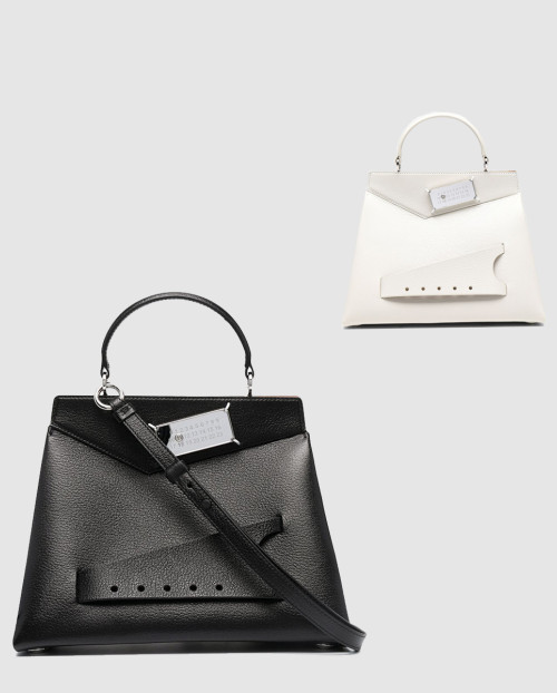 [MARGIELA-마르지엘라]스내치드 탑핸들백 미듐