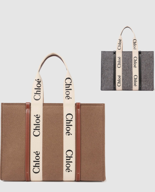 [CHLOE-끌로에]우디 토트백 라지 WS382