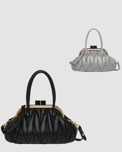 [MIUMIU-미우미우]벨 핸드백 5BK010