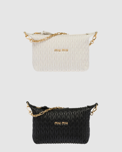 [MIUMIU-미우미우]스피릿 마테라쎄 미니백 5NE844