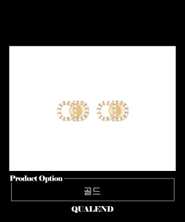 [DIOR-디올]클레어 디 룬 귀걸이 E1715