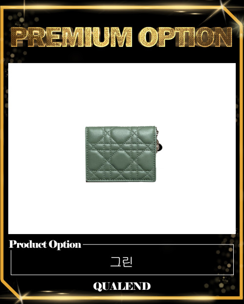 [DIOR-디올]레이디 카드지갑 S0178