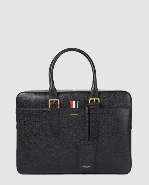 [THOM BROWNE-톰브라운]비즈니스 페블 토트백 MAG064