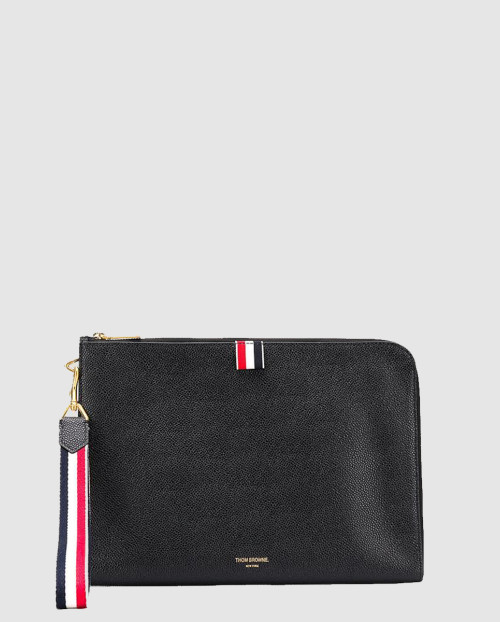 [THOM BROWNE-톰브라운]스트랩 폴리오 클러치 MAC083