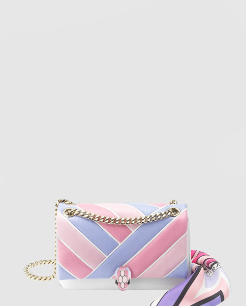 [BULGARI-불가리]세르펜티 카보숑 숄더백 290471