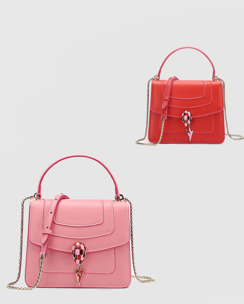 [BULGARI-불가리]세르펜티 포에버 탑핸들백 275626