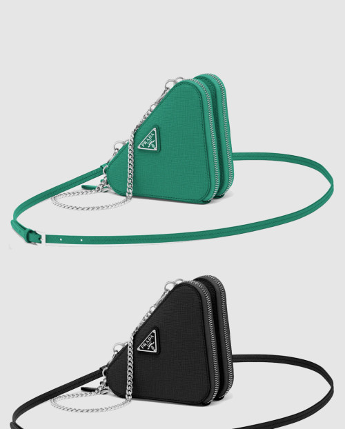 [PRADA-프라다]트라이앵글 미니 크로스백 1NR015