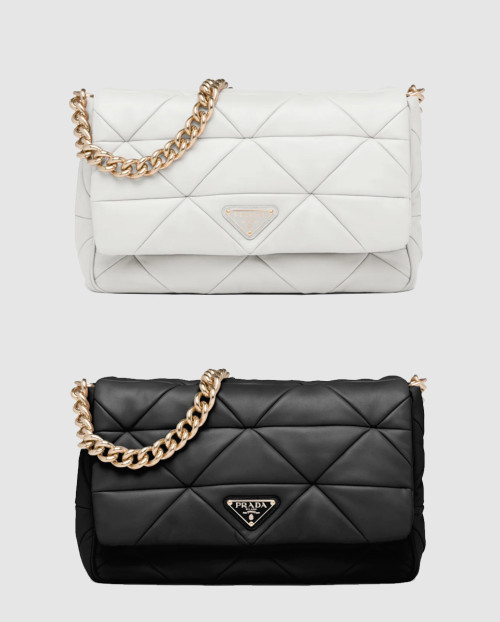 [PRADA-프라다]시스템 패치워크 숄더백 1BD291