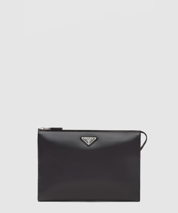 [PRADA-프라다]브러시드 클러치 2VF030