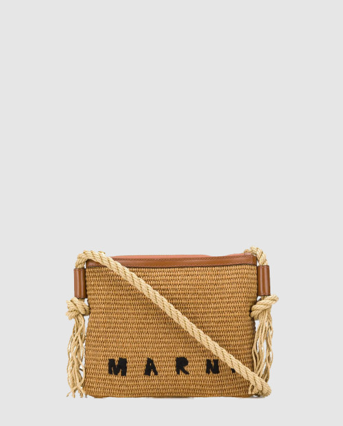 [MARNI-마르니]우븐 로고 숄더백