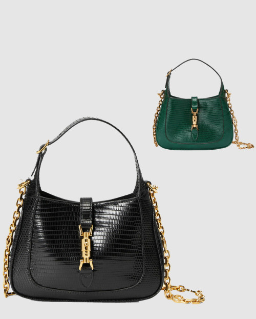 [GUCCI-구찌]재키 1961 리자드 미니 호보백 675799