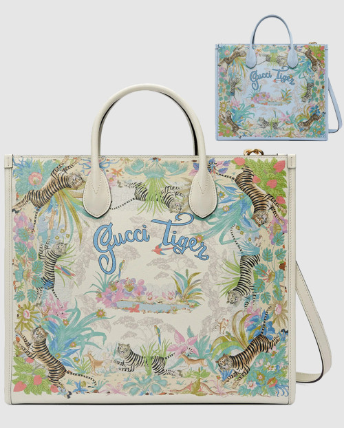 [GUCCI-구찌]타이거 미듐 토트백 687827