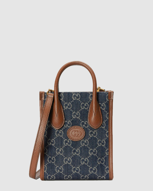 [GUCCI-구찌]인터로킹 G 미니 토트백 671623