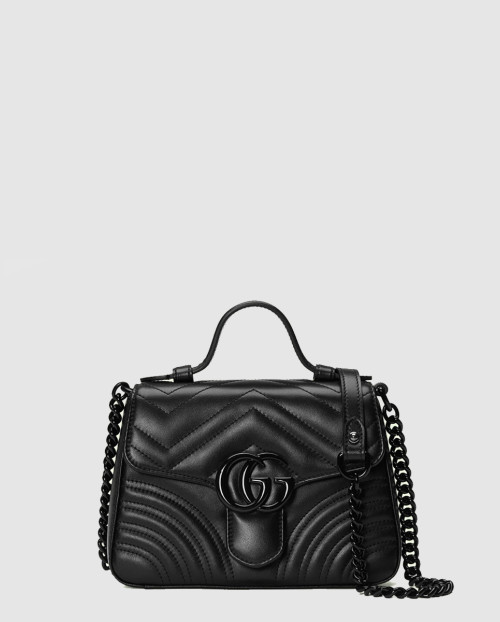 [GUCCI-구찌]GG 마몽 미니 탑핸들백 702563