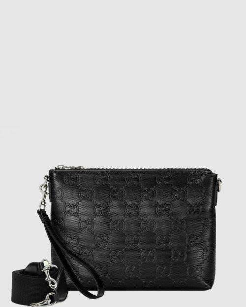 [GUCCI-구찌]GG 엠보스 미듐 메신저백 696009