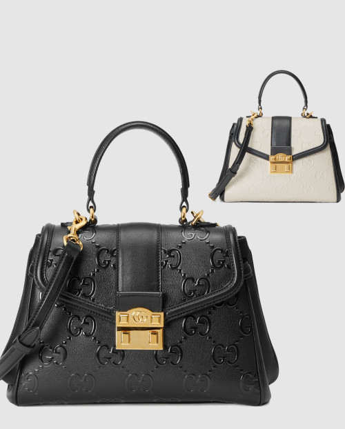 [GUCCI-구찌]스몰 GG 탑핸들백 675791