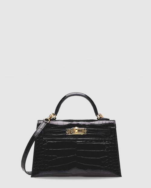 [HERMES-에르메스]미니 켈리백 크로커