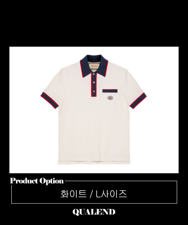 [GUCCI-구찌]인터로킹 G 폴로 티셔츠 653380