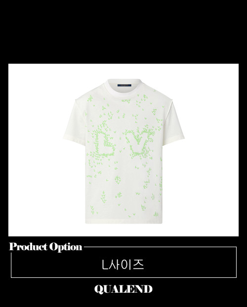 [LOUIS VUITTON-루이비통]LV 스프레드 엠브로이더리 티셔츠 1AA808