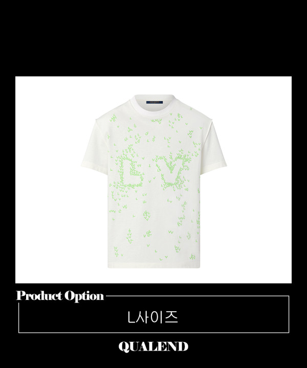 [LOUIS VUITTON-루이비통]LV 스프레드 엠브로이더리 티셔츠 1AA808