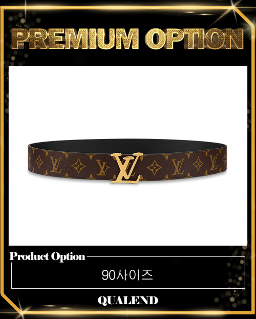 [LOUIS VUITTON-루이비통]LV 택 리버서블 벨트 M0369T