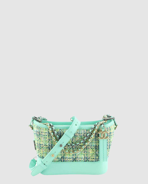 [CHANEL-샤넬]트위드 가브리엘 호보백 스몰 A91810