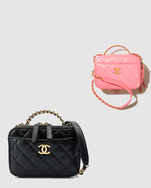 [CHANEL-샤넬]코스메틱 케이스 AS3221