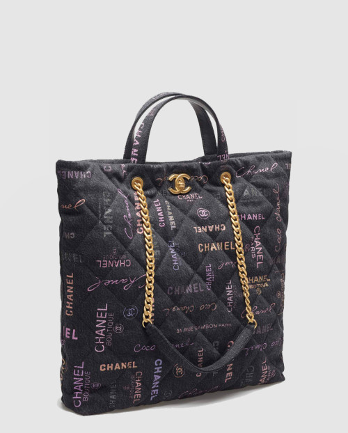 [CHANEL-샤넬]맥시 쇼핑백 AS3128