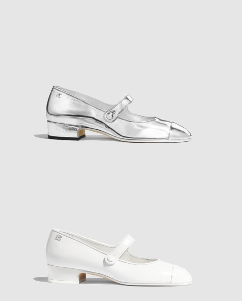 [CHANEL-샤넬]메리제인 펌프스 G34328