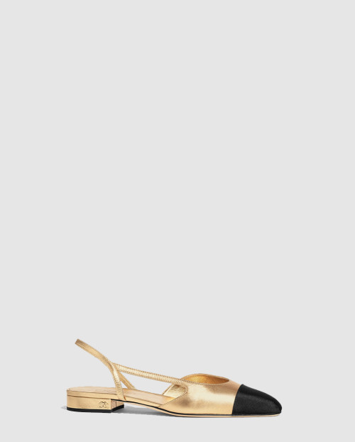 [CHANEL-샤넬]슬링백 플랫 G31319