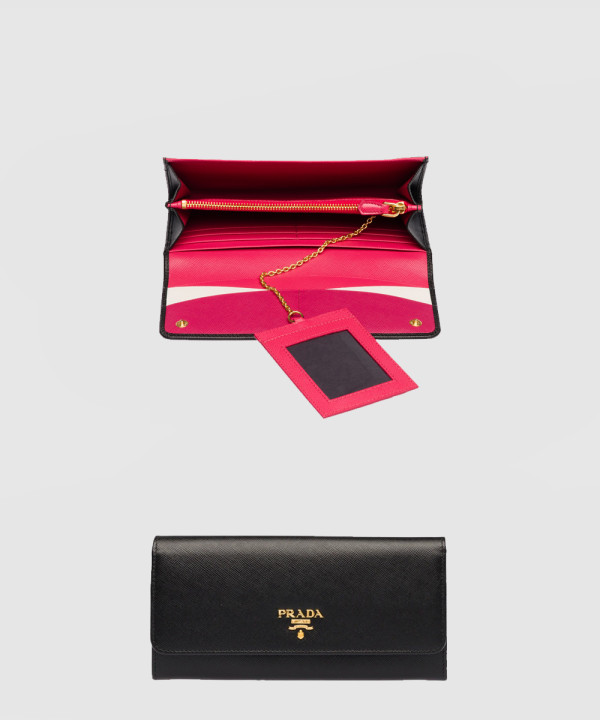 [PRADA-프라다]사피아노 멀티컬러 장지갑 1MH132