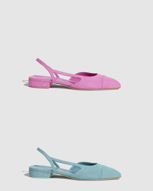 [CHANEL-샤넬]슬링백 플랫 G31319