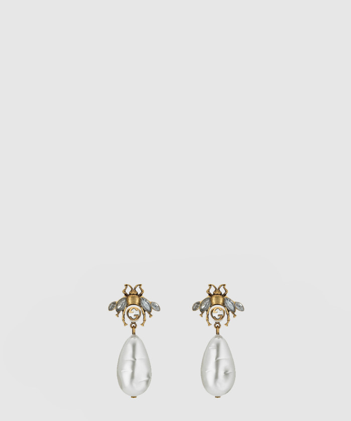 레플리카|이미테이션 gucci-구찌드롭-펄-비-귀걸이-490312