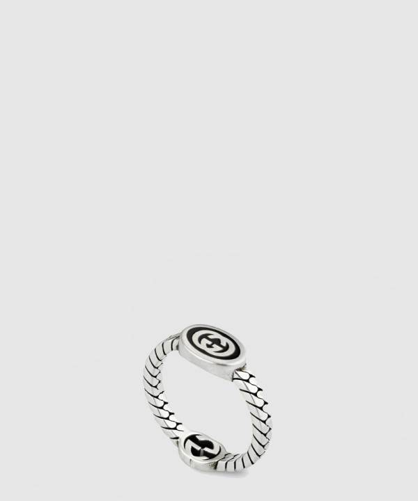 [GUCCI-구찌]인터로킹 G 반지 678654