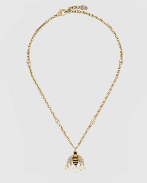 [GUCCI-구찌]비 체인 목걸이 679011