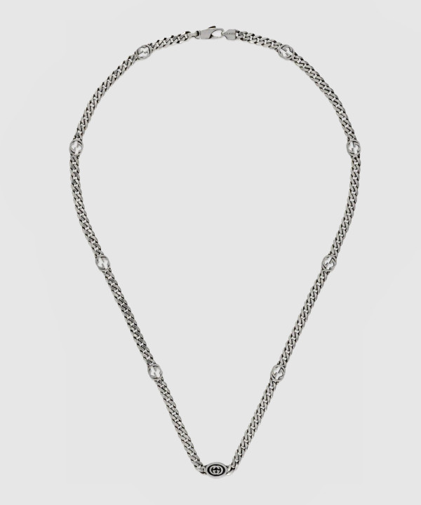 [GUCCI-구찌]인터로킹 G 목걸이 678661