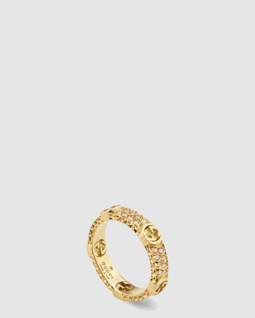 [GUCCI-구찌]인터로킹 G 반지 607457