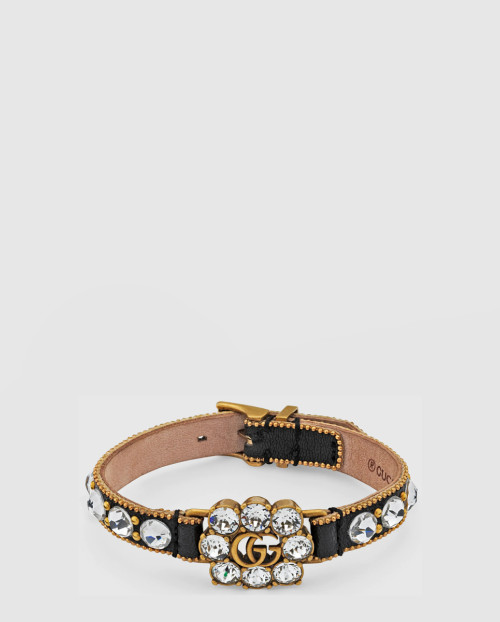 [GUCCI-구찌]크리스탈 GG 팔찌 648722