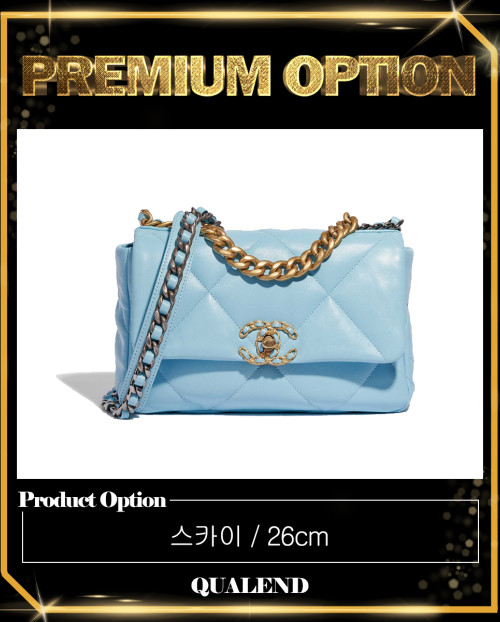 [CHANEL-샤넬]19백 미듐 인기색상 AS1160