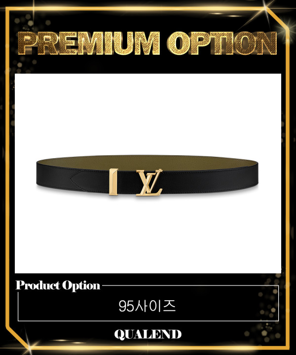 [LOUIS VUITTON-루이비통]LV 피라미드 벨트 M0498T