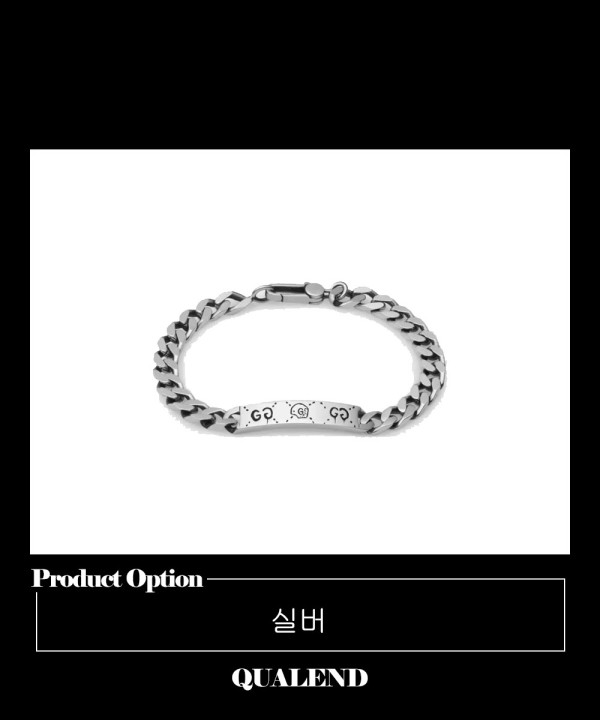 [GUCCI-구찌]고스트 체인 팔찌 455321