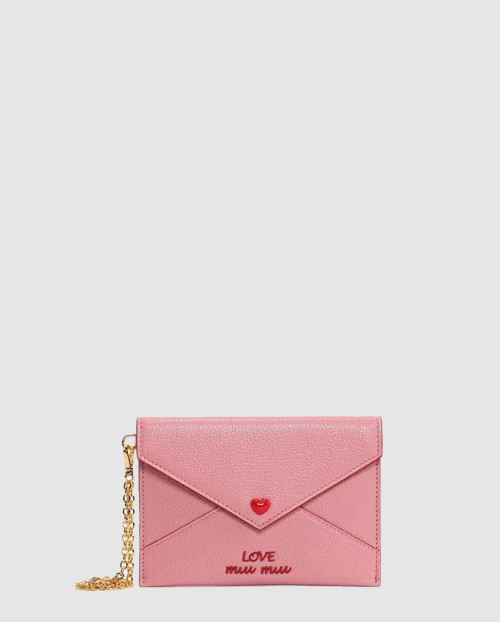 [MIUMIU-미우미우]마드라스 러브 클러치 5MF001