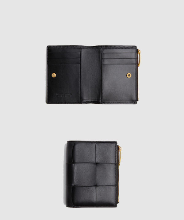 [BOTTEGA-보테가베네타]폴더형 플랩 반지갑 651381