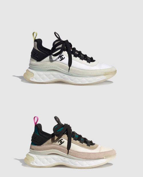 [CHANEL-샤넬]믹스드파이버 스니커즈 G35617