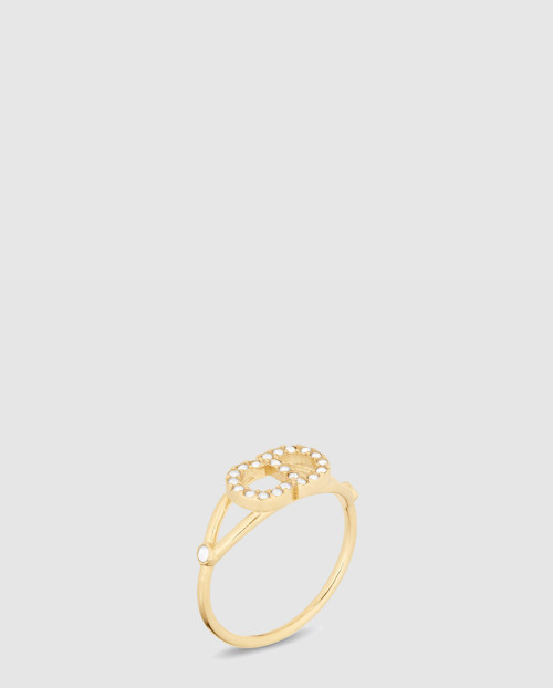 [DIOR-디올]클레어 디 룬 반지 R1137