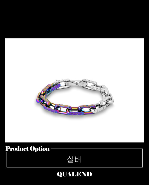 [LOUIS VUITTON-루이비통]모노그램 체인 팔찌 M69467