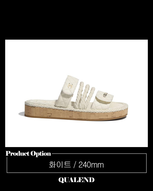 [CHANEL-샤넬]뮬 G34603