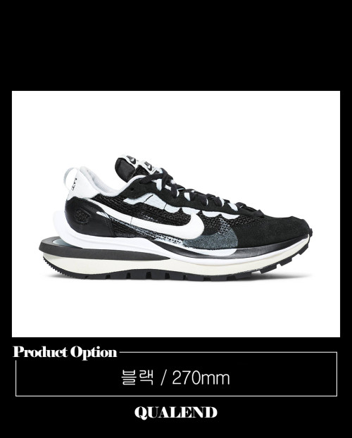 [NIKE-나이키]사카이 베이퍼와플 블랙 CV1363